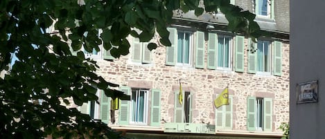 Fassade der Unterkunft