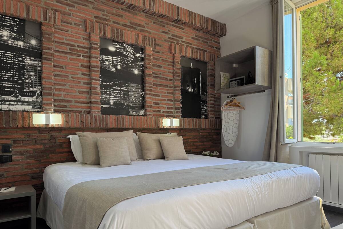 Chambre Triple Supérieur vue jardin