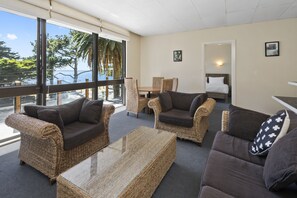 Two Bedroom Bay View Apartment | Living area | TV - North Pier Hotel (Cowes)