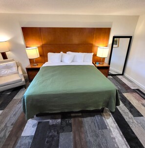 Desk, iron/ironing board, free WiFi, bed sheets