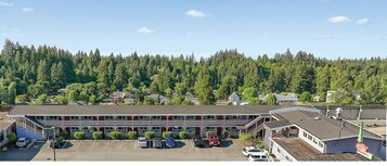 Fachada de la propiedad