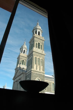 Vue depuis l’hébergement