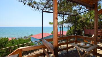 Panoramic Studio, 1 Bedroom, Sea View | Terrace/patio