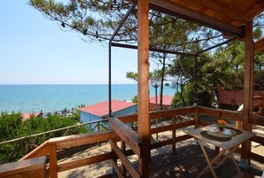 Panoramic Studio, 1 Bedroom, Sea View | Terrace/patio