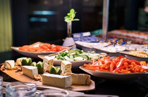 Daily buffet breakfast (EUR 16 per person)