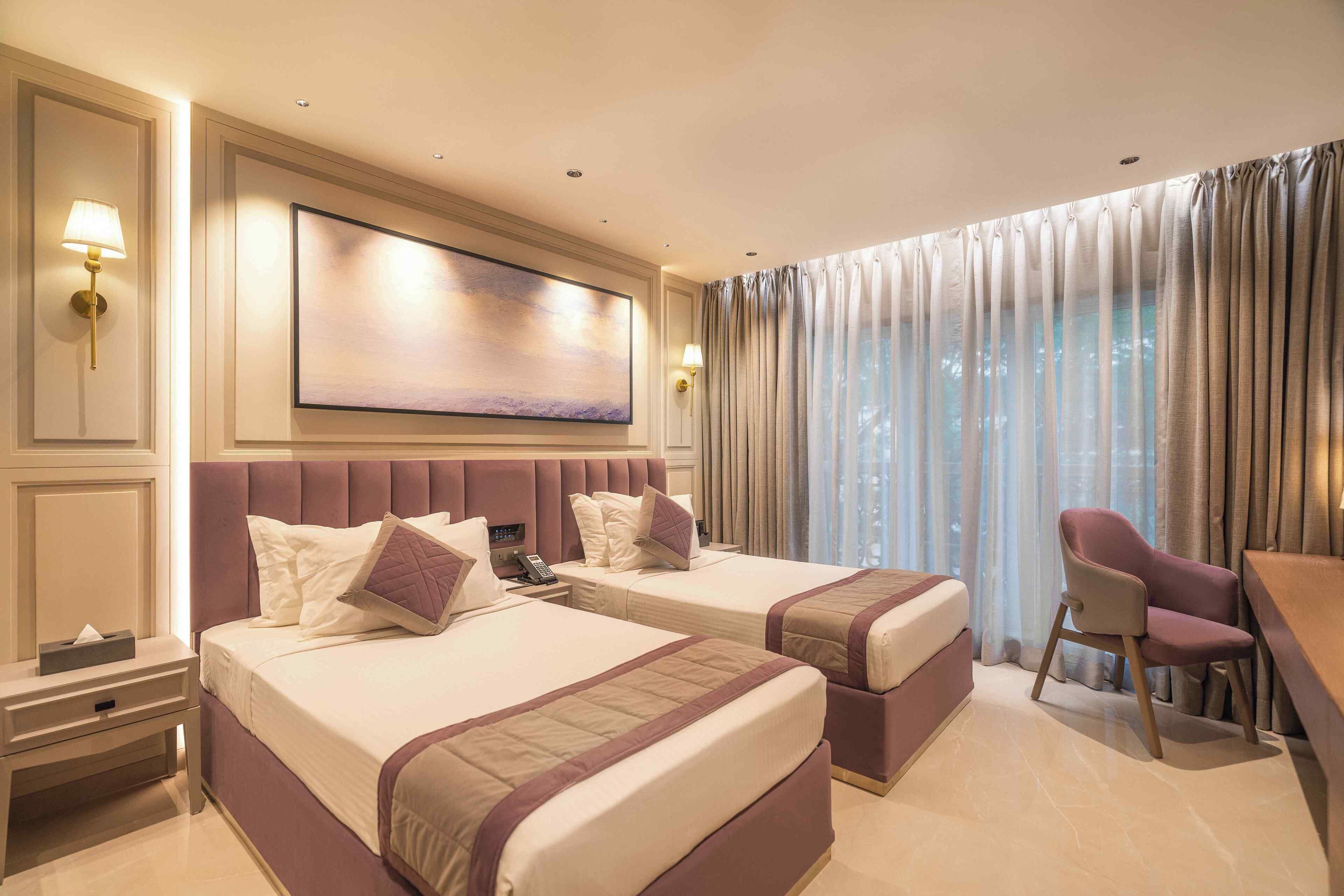 Premium bedding, minibar, in-room safe, desk