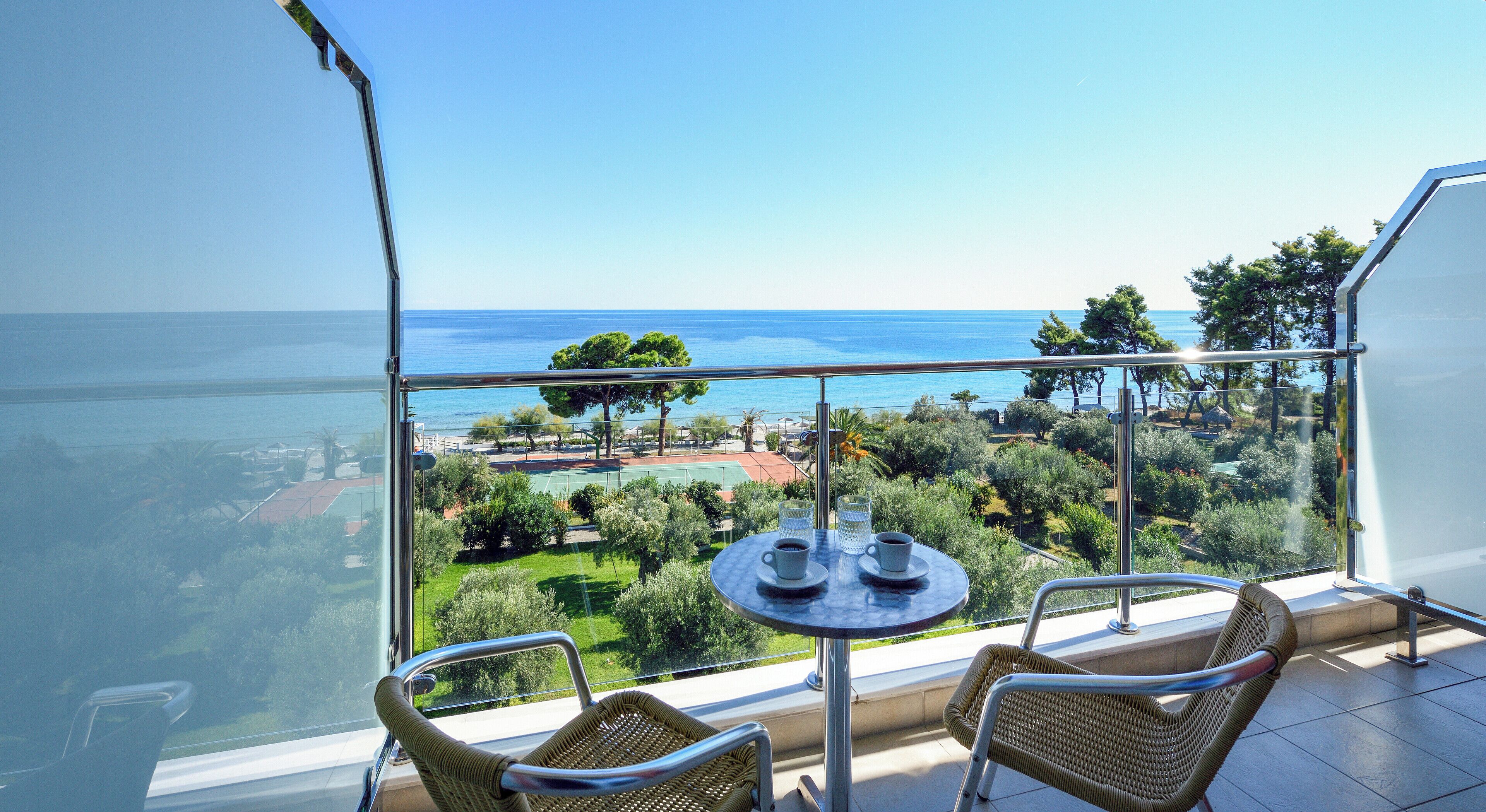 Superior Double or Twin Room, Sea View | Balcony view