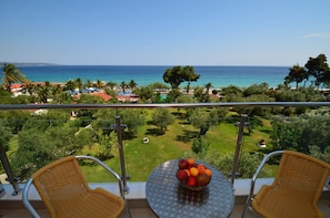 Superior Double or Twin Room, Sea View | Balcony view