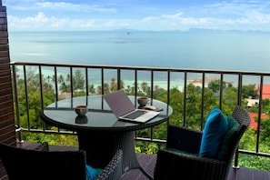 Sea View Corner Suites | Balcony - Sunset Hill Boutique Resort (Ko Pha-ngan)