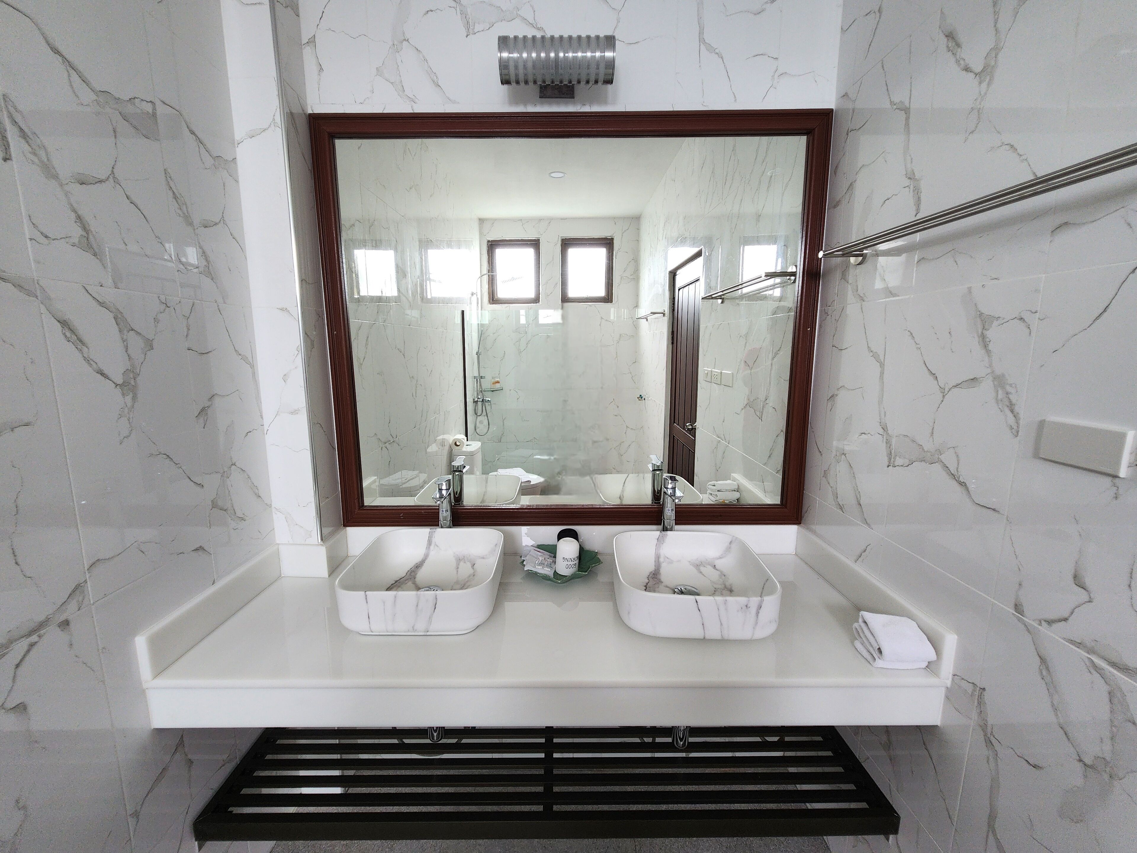 sunset 2 bedroom penthouse | bathroom | free toiletries, hair dryer, bathrobes, slippers