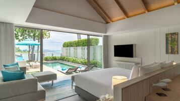 AVANI Beachfront Pool Villa | 1 bedroom, minibar, in-room safe, individually decorated