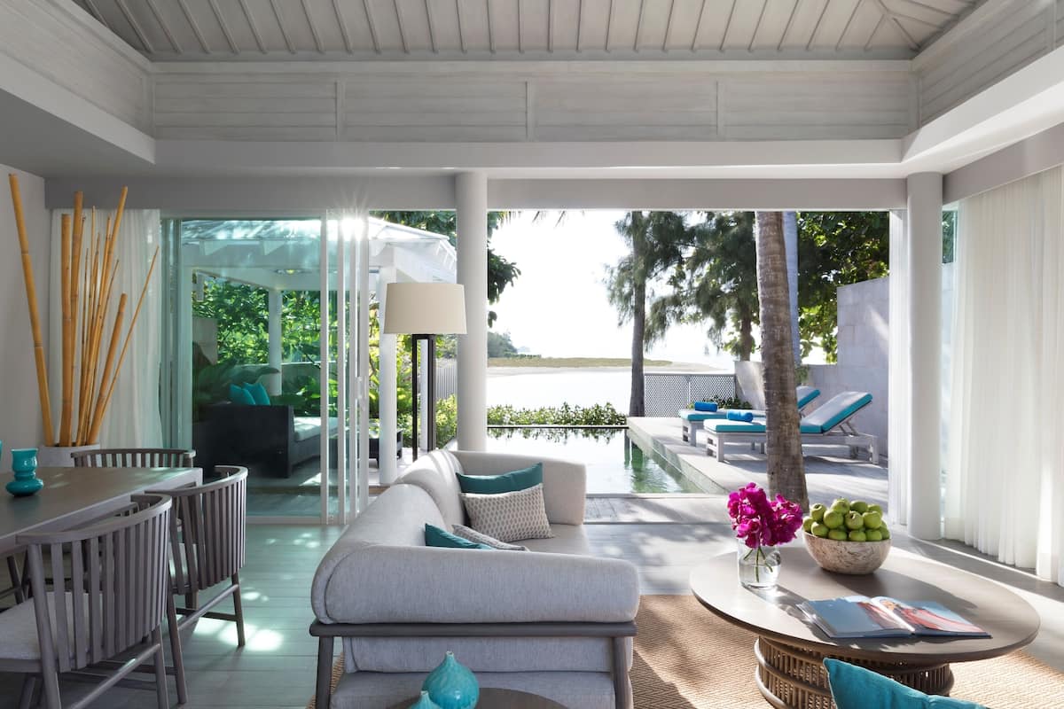 Avani Two Bedroom Beachfront Pool Villa | Living area