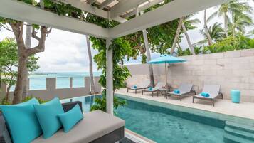 Avani Two Bedroom Beachfront Pool Villa | Balcony view
