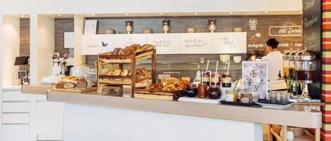 Daily buffet breakfast (EUR 16 per person)