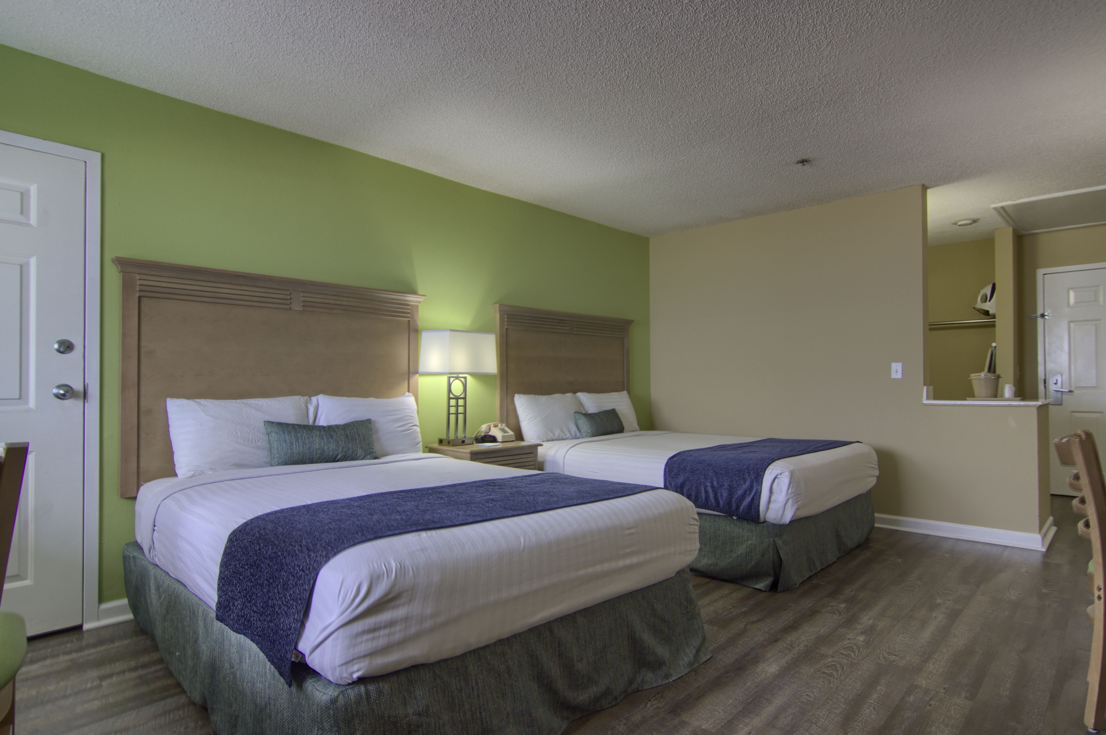 ocean view, standard 2 queen beds | 1 bedroom, premium bedding, pillow-top beds, in-room safe