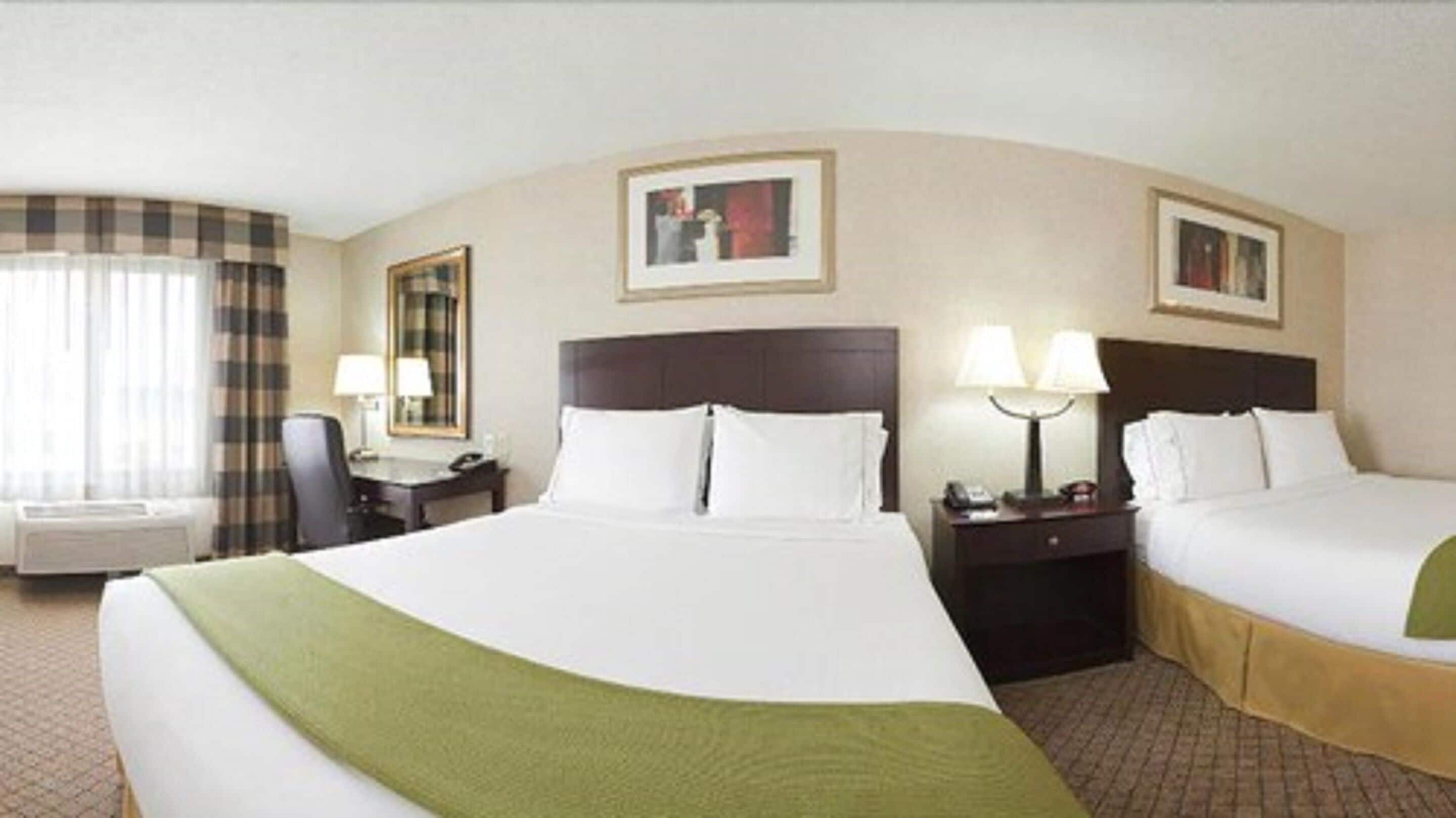 standard room, 2 queen beds, accessible (communications accessible) | pillow-top beds, in-room safe, desk, laptop workspace