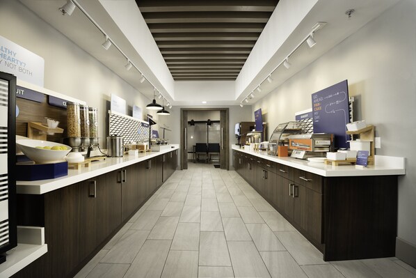 Free buffet breakfast