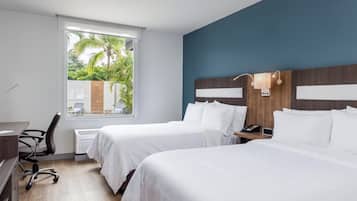 Premium bedding, in-room safe, desk, laptop workspace