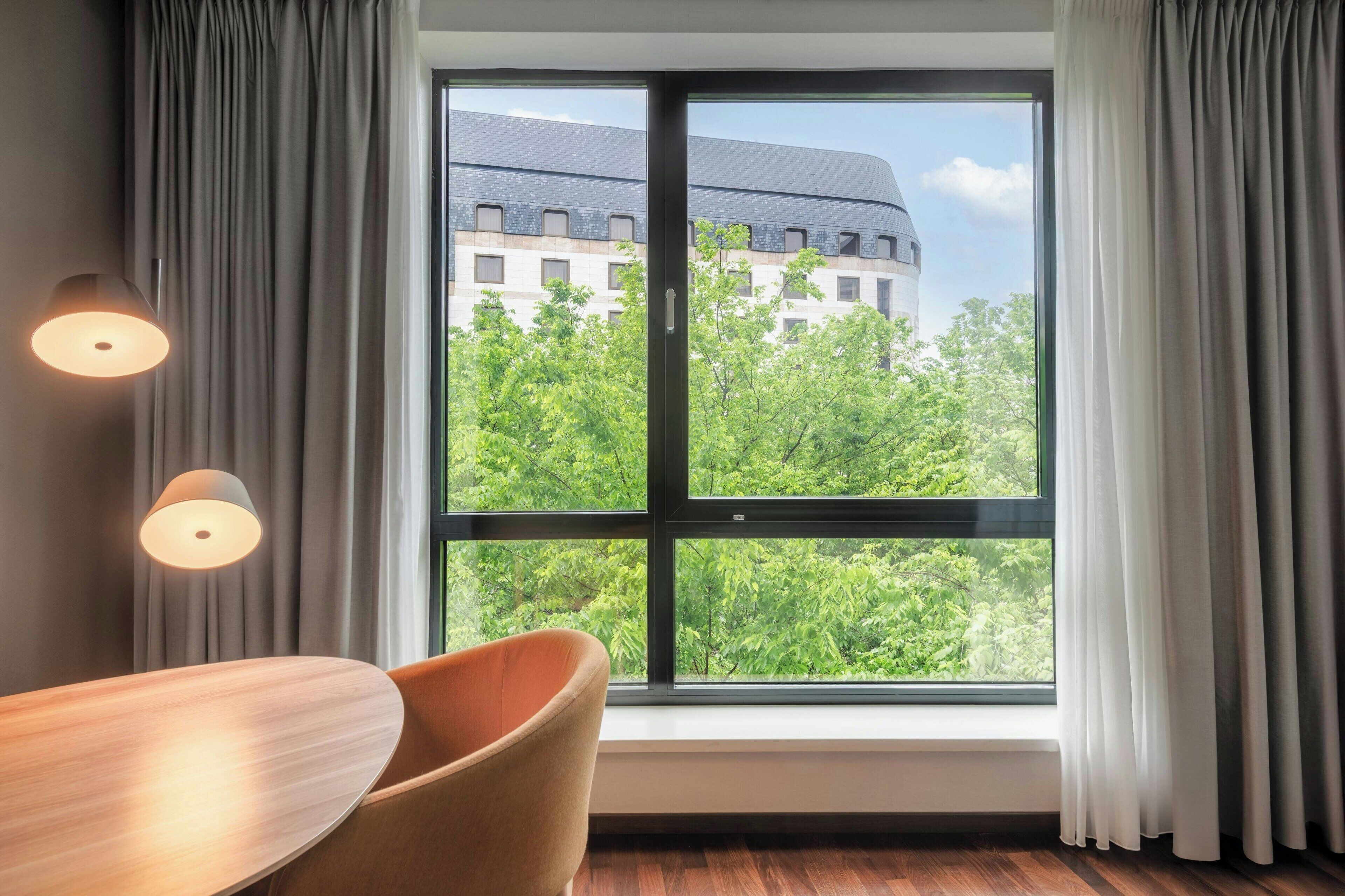 Minibar, in-room safe, desk, blackout drapes