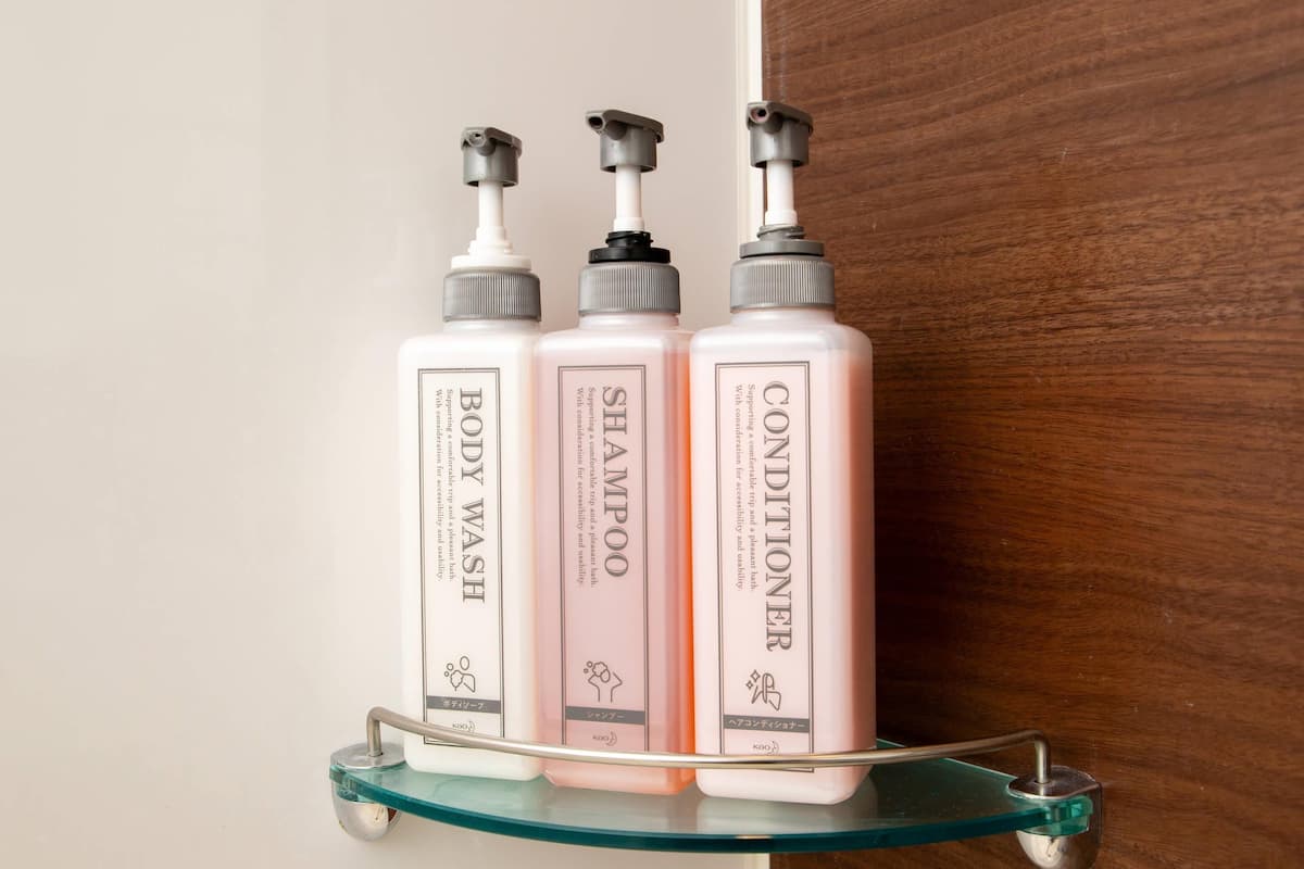 premium bedding, desk, blackout curtains, soundproofing