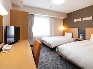 Standard Twin Room, 2 Single Beds, Non Smoking | Premium bedding, desk, blackout curtains, soundproofing