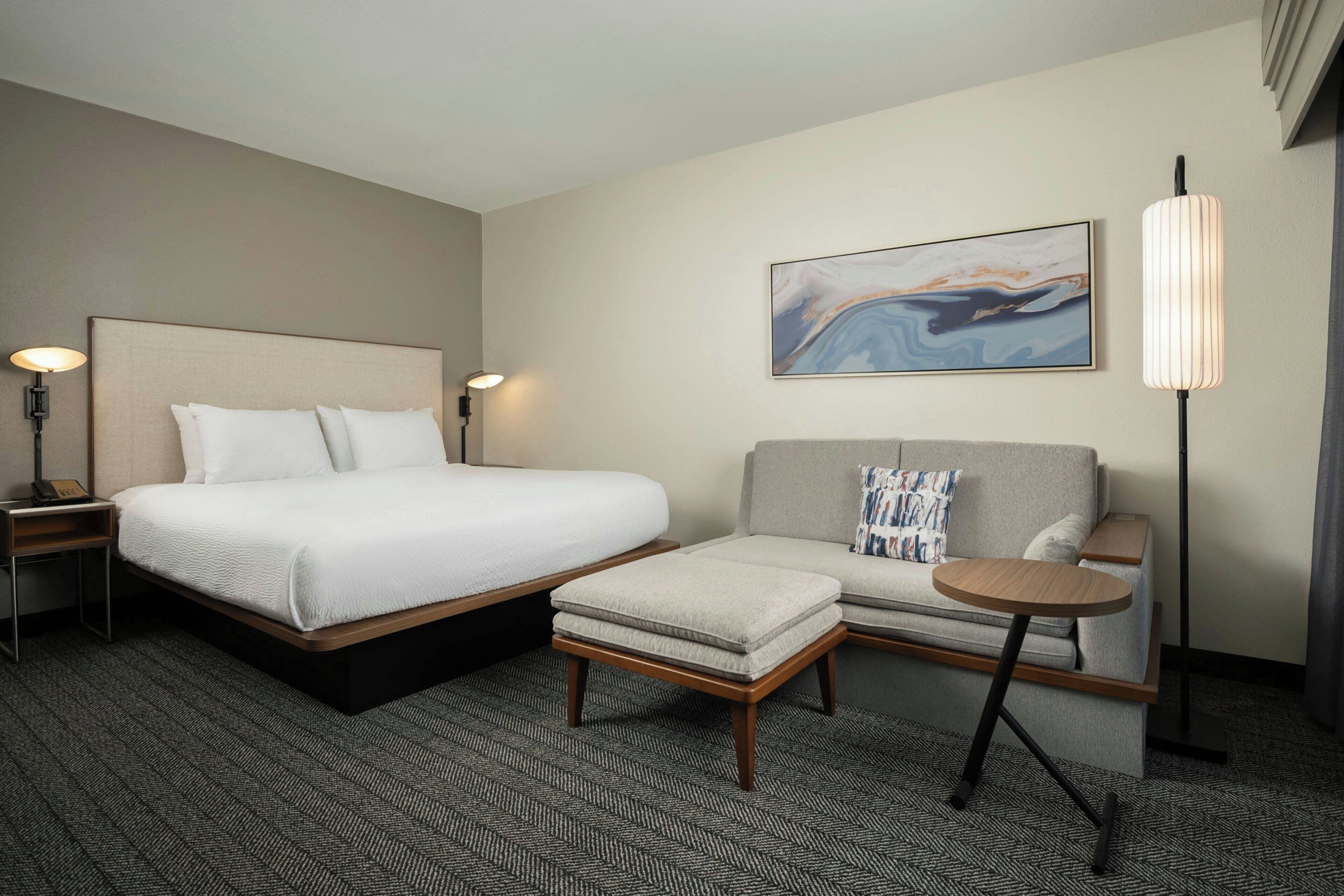 Room, 1 King Bed with Sofa bed, River View