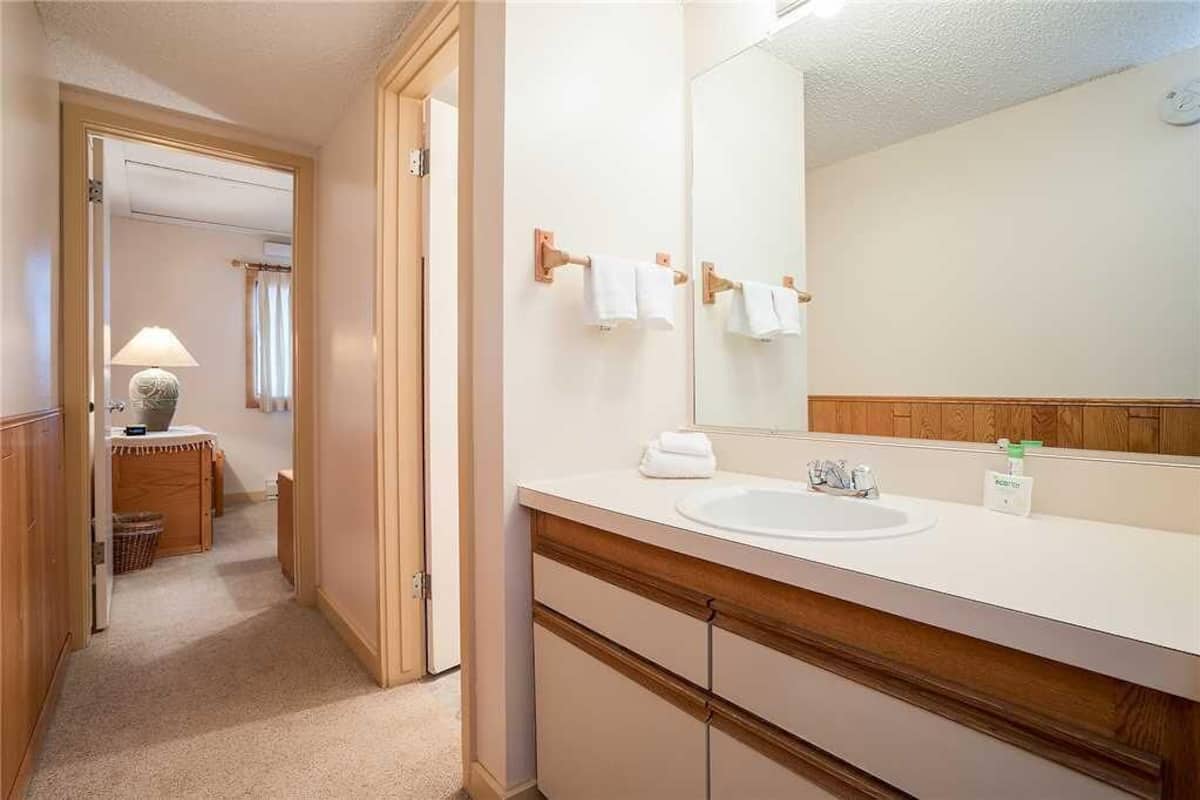 Condo, 1 Queen Bed with Sofa bed, Mountain View (Ski Trail Condominiums - SK105 (Condo) | Bathroom sink