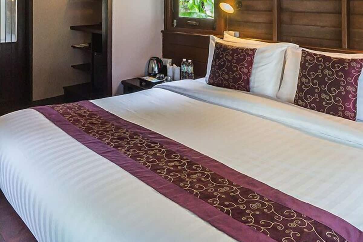 1 chambre, matelas Select Comfort, minibar