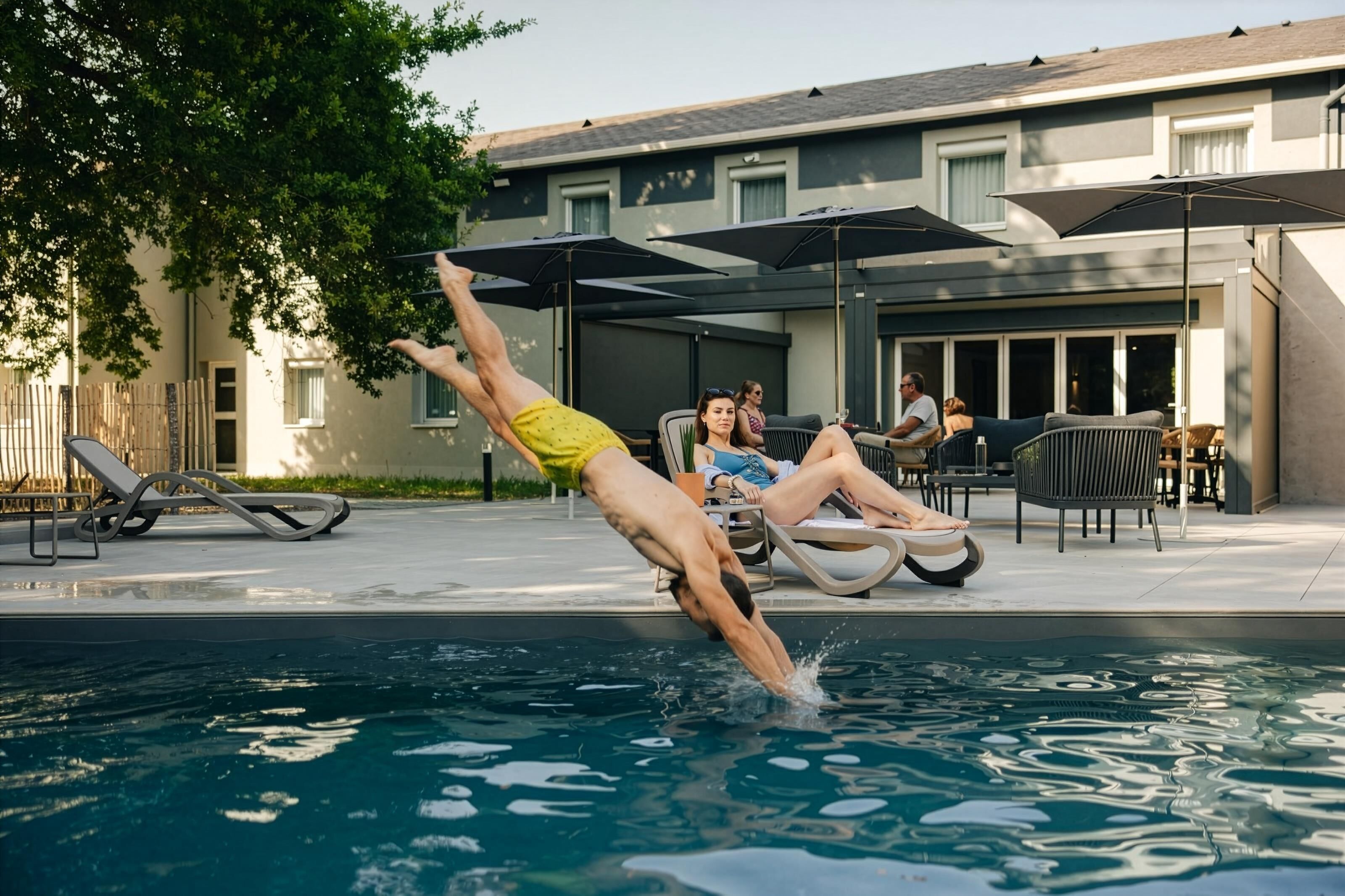 Outdoor pool