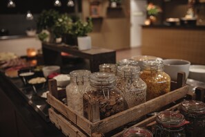 Gratis morgenmadsbuffet hver dag