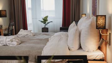 Deluxe-rum - flera sÀngar | Skrivbord, strykjÀrn/strykbrÀda, barnsÀngar och wi-fi