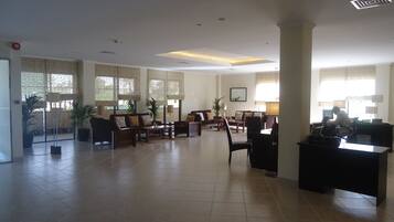 Sala de estar en el lobby