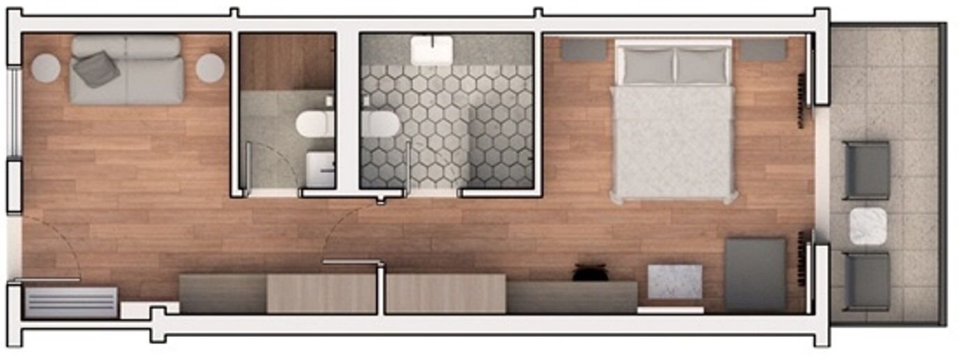 penthouse suite, sea front | pillow-top beds, in-room safe, desk, blackout curtains