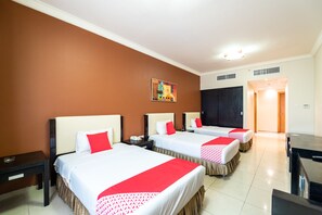 Standard Triple Room | 1 bedroom, in-room safe, desk, blackout curtains - Crystal Plaza Hotel (Sharjah)