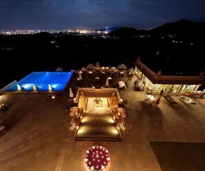 Front of property - evening/night - Fateh Garh Resort by Fateh Collection (Udaipur)