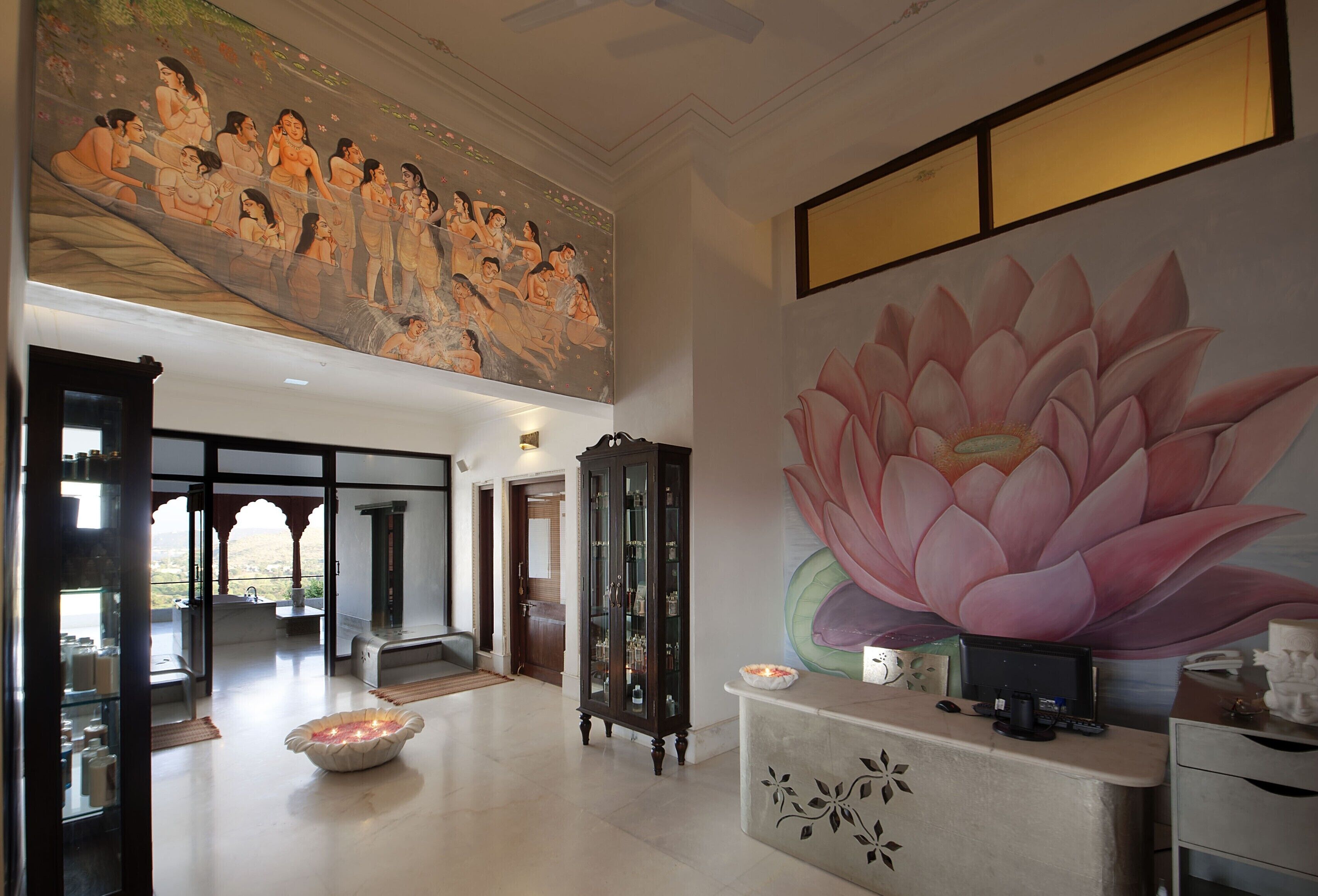 turkish bath/hammam, body treatments, reflexology, ayurvedic treatments