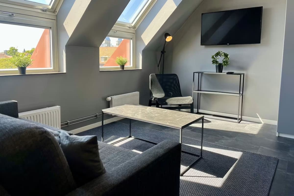 Family Apartment | Living area | 32-inch LCD TV with cable channels, TV