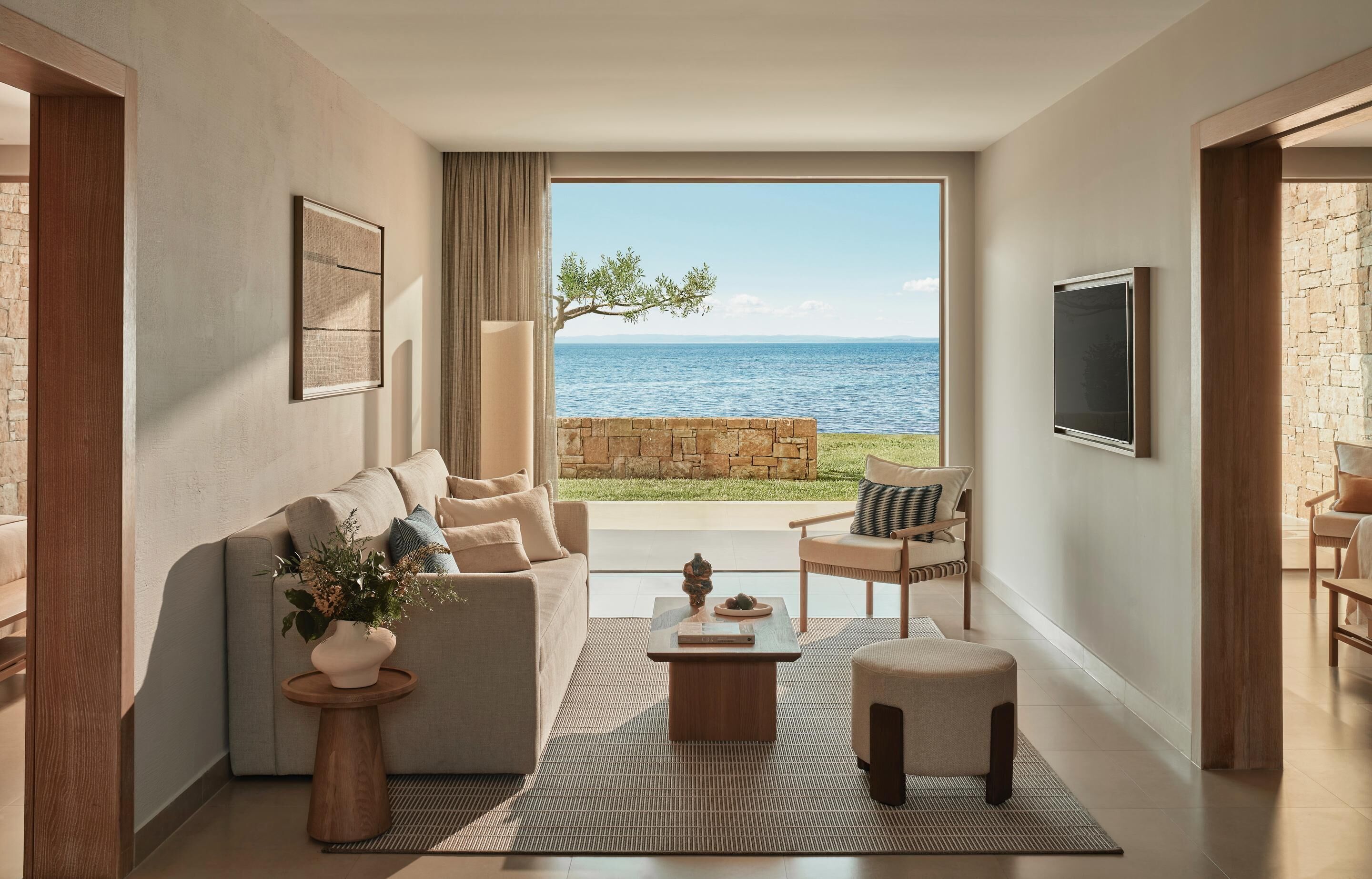 Deluxe-Bungalow, 2 Schlafzimmer, Strandnähe | Kostenlose Minibar, Zimmersafe, kostenloses WLAN