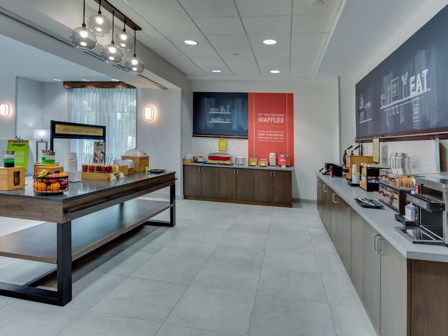 Frokostbuffé er inkludert hver dag