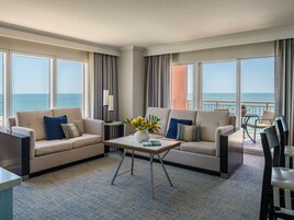 Suite, 2 Bedrooms, Ocean View, Oceanfront (Full Kitchen) | Down comforters, pillowtop beds, in-room safe, desk