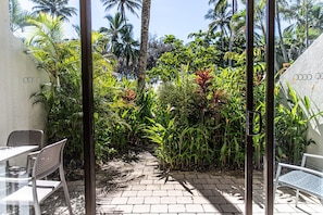 Standard Apartment, 1 Bedroom, Beachfront | View from room - Beachfront Terraces (Port Douglas)