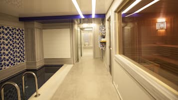 Turkish bath/hammam, deep-tissue massages, Swedish massages