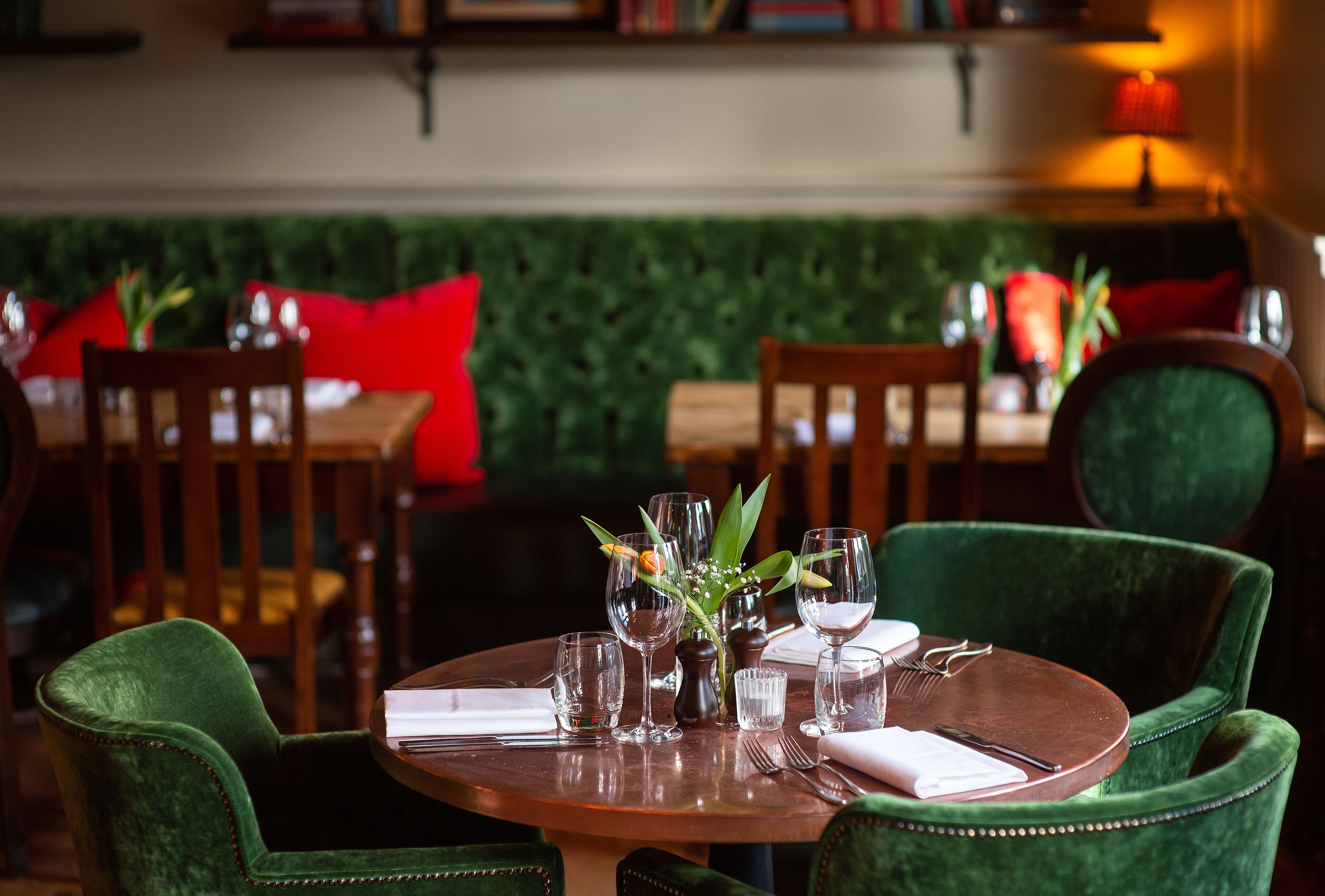 Desayuno inglés diario (GBP 12.50 por persona)