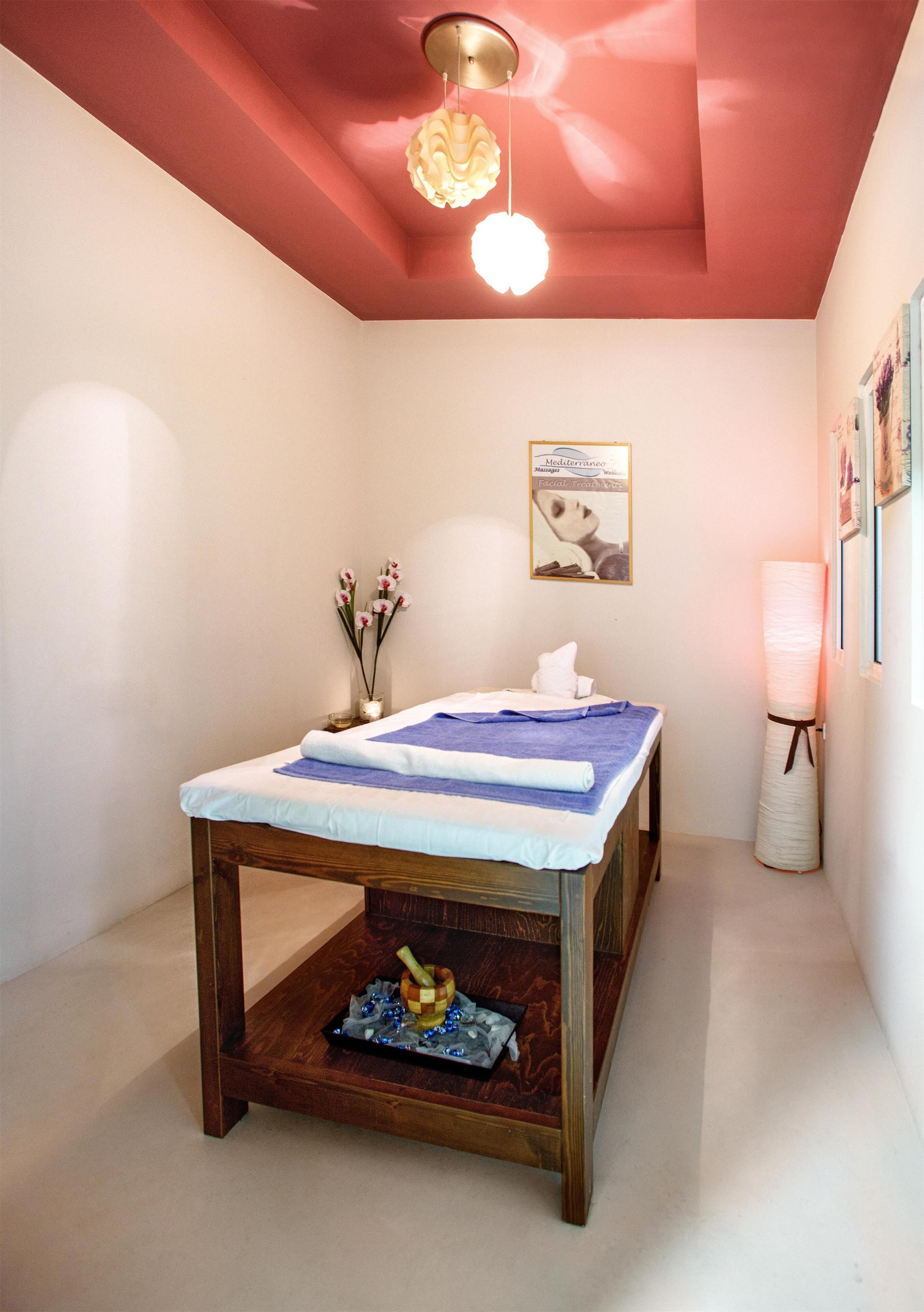 Espace de soins pour les couples, soins corporels, soins du visage