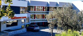 Entrada de la propiedad