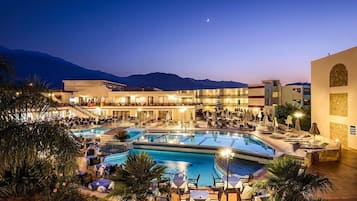 Blick von der Unterkunft