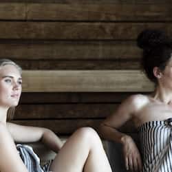 Turkish bath, body treatments, hot stone massages, deep-tissue massages