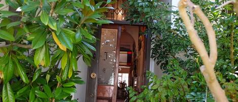 Interior entrance