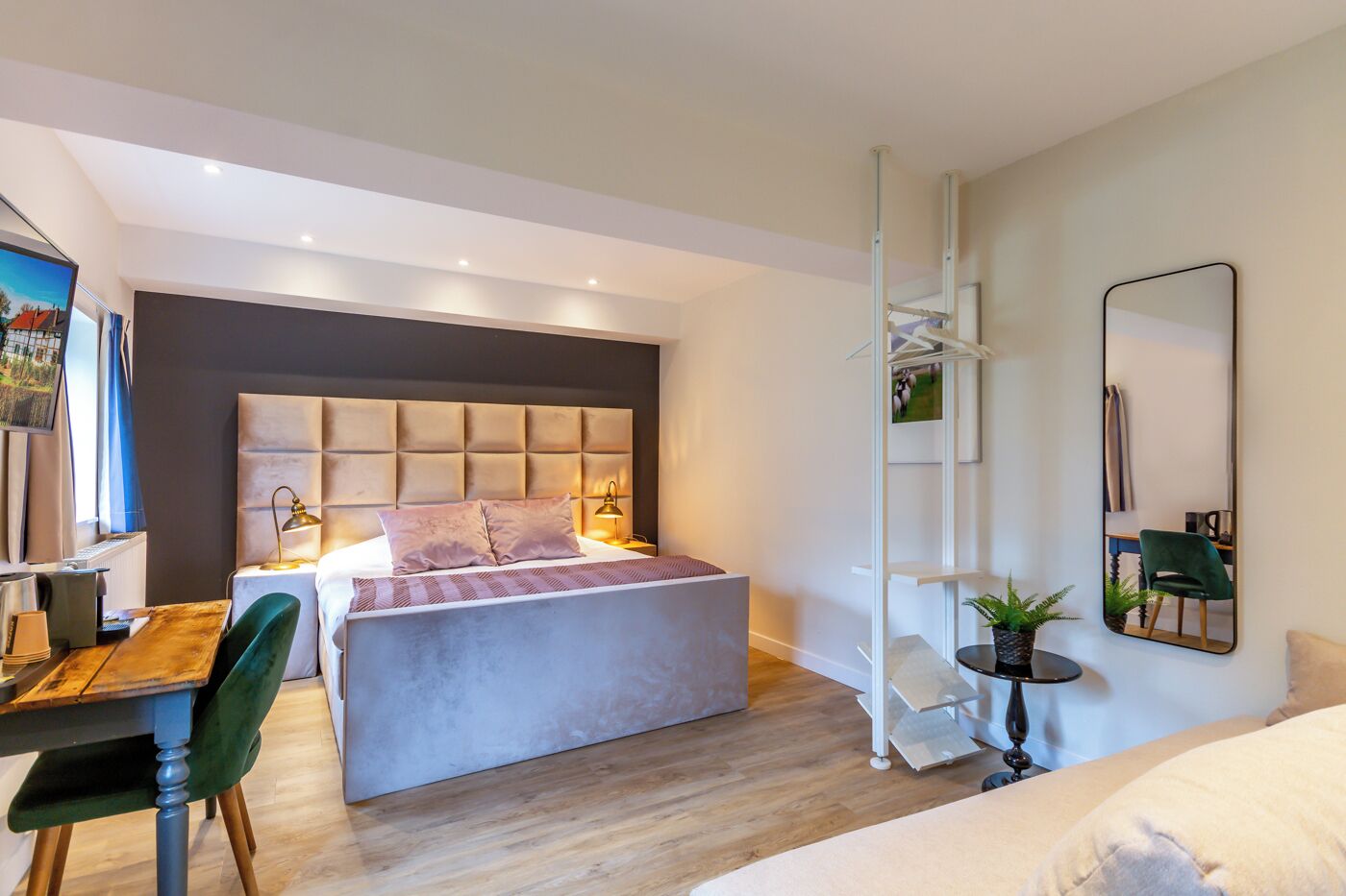 Tremannsrom | Skrivebord og wi-fi (inkludert)