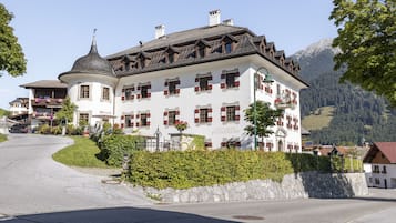 Overnatningsstedets facade